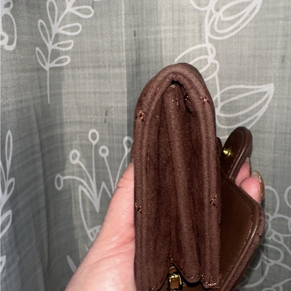 Chanel suede wallet on chain - Picture 7 of 11